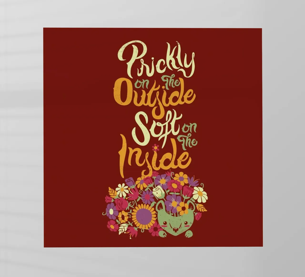 Prickly on the Outside Soft on the i..g flower pellicola backlit da Tobe Fonseca