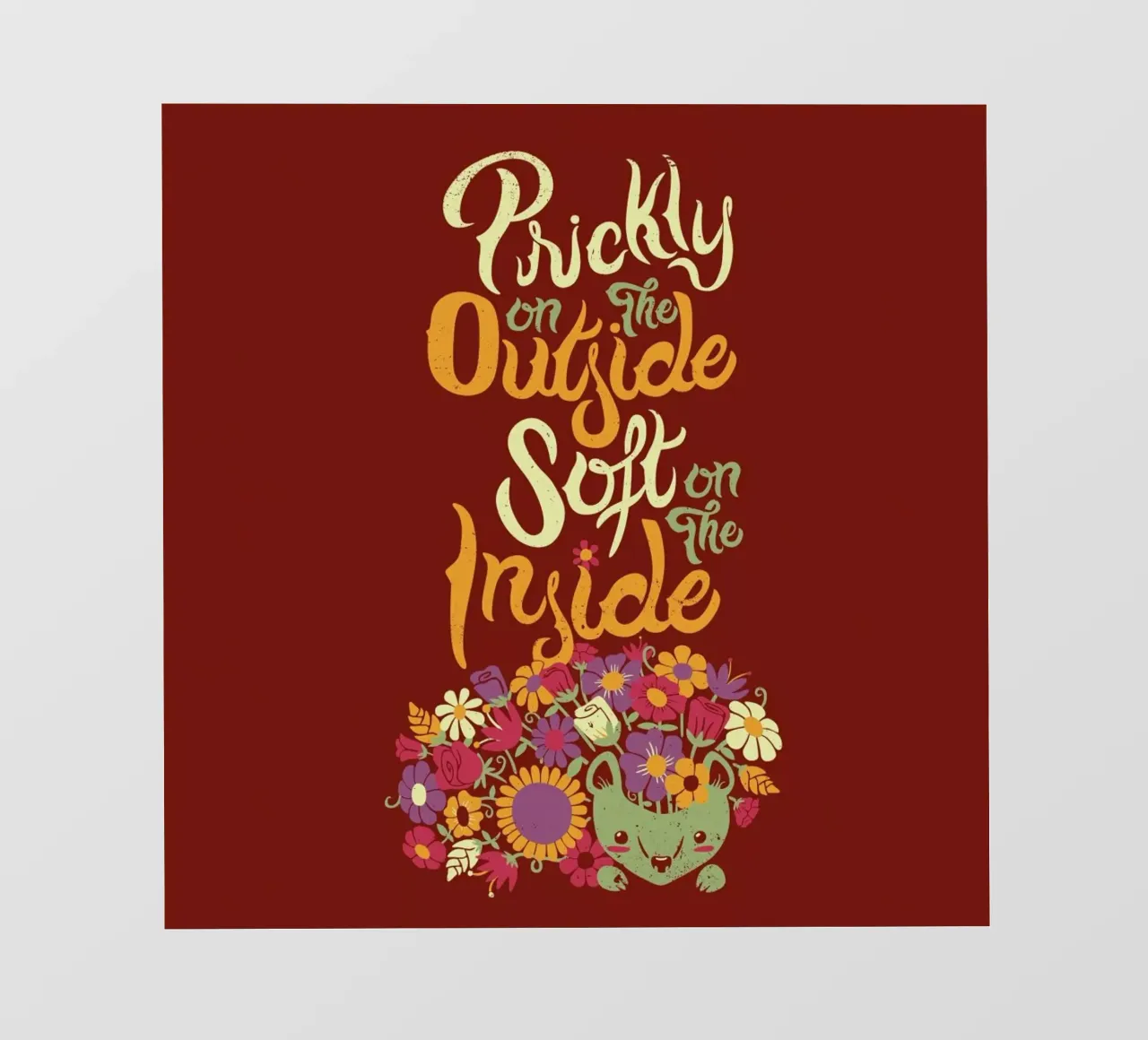 Prickly on the Outside Soft on the i..g flower pellicola backlit da Tobe Fonseca