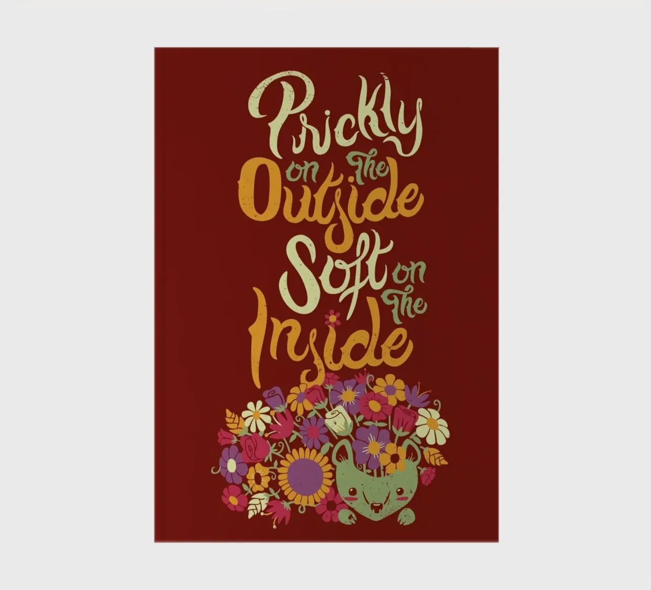 Prickly on the Outside Soft on the i..g flower diario da Tobe Fonseca