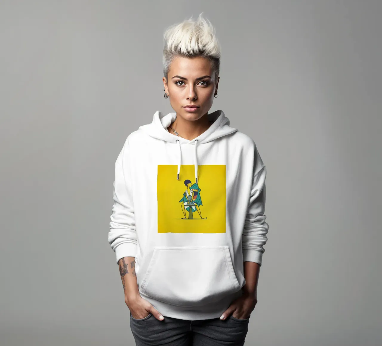 Ghost sudadera con capucha de Ale Giorgini