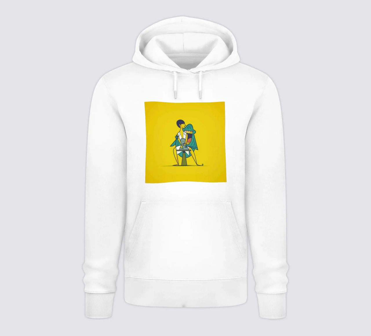 Ghost felpa con cappuccio da Ale Giorgini