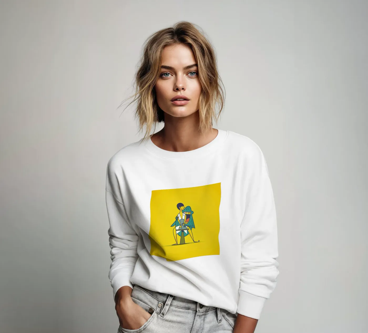 Ghost felpa da Ale Giorgini