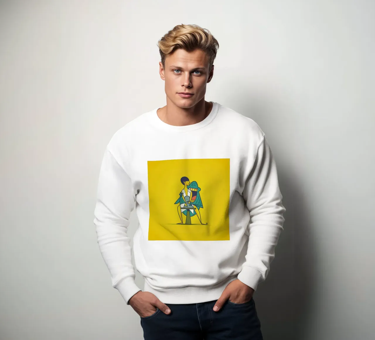 Ghost Sweatshirt von Ale Giorgini
