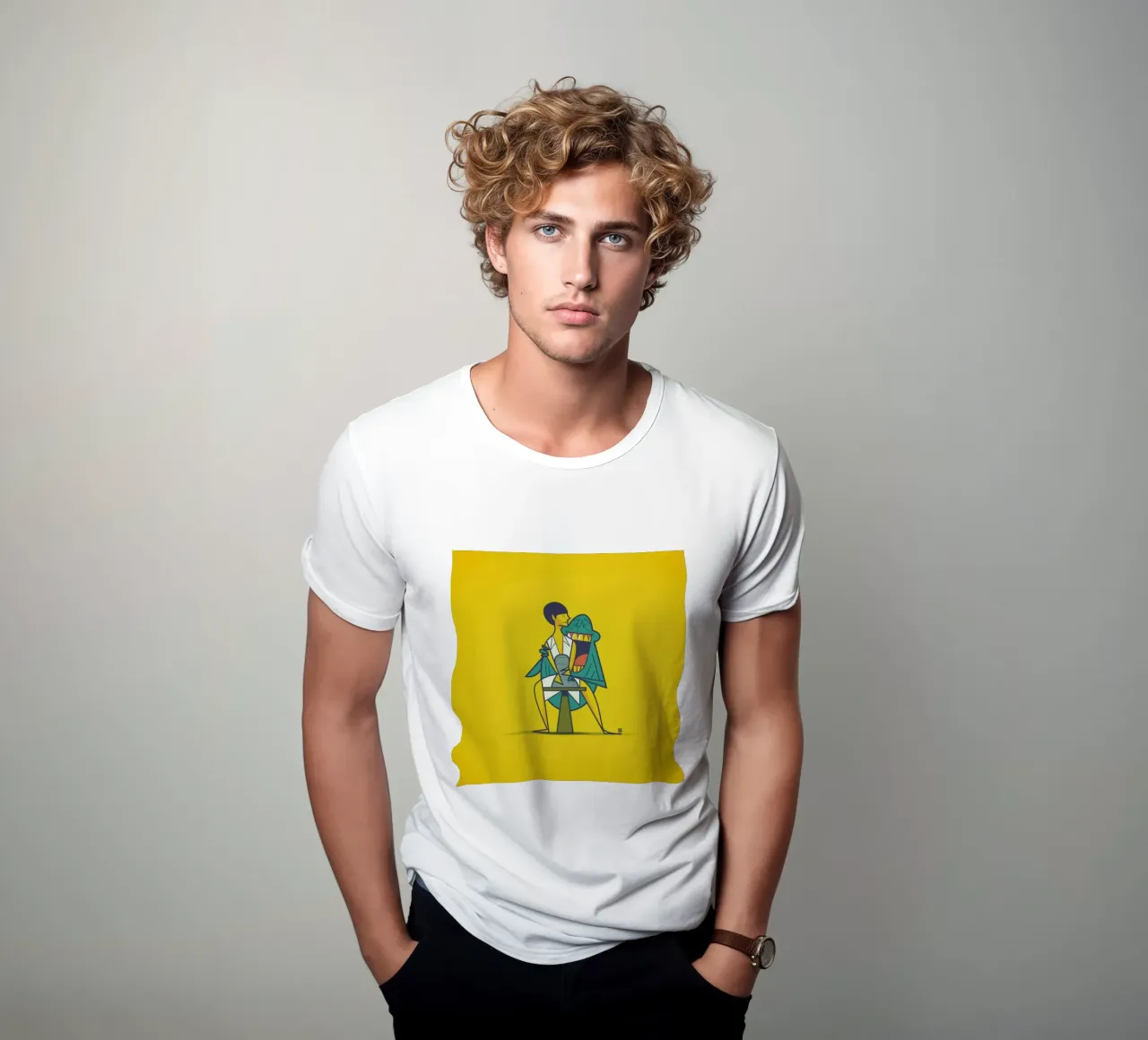 Ghost t-shirt da Ale Giorgini