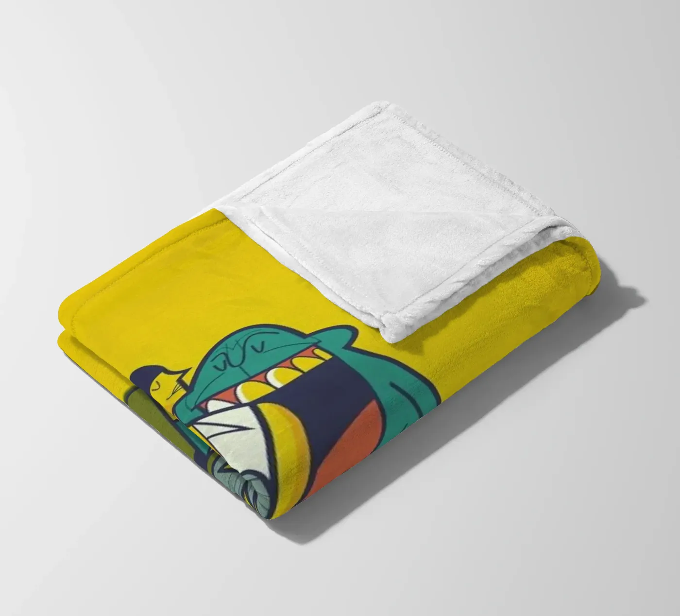 Ghost fleece blanket by Ale Giorgini