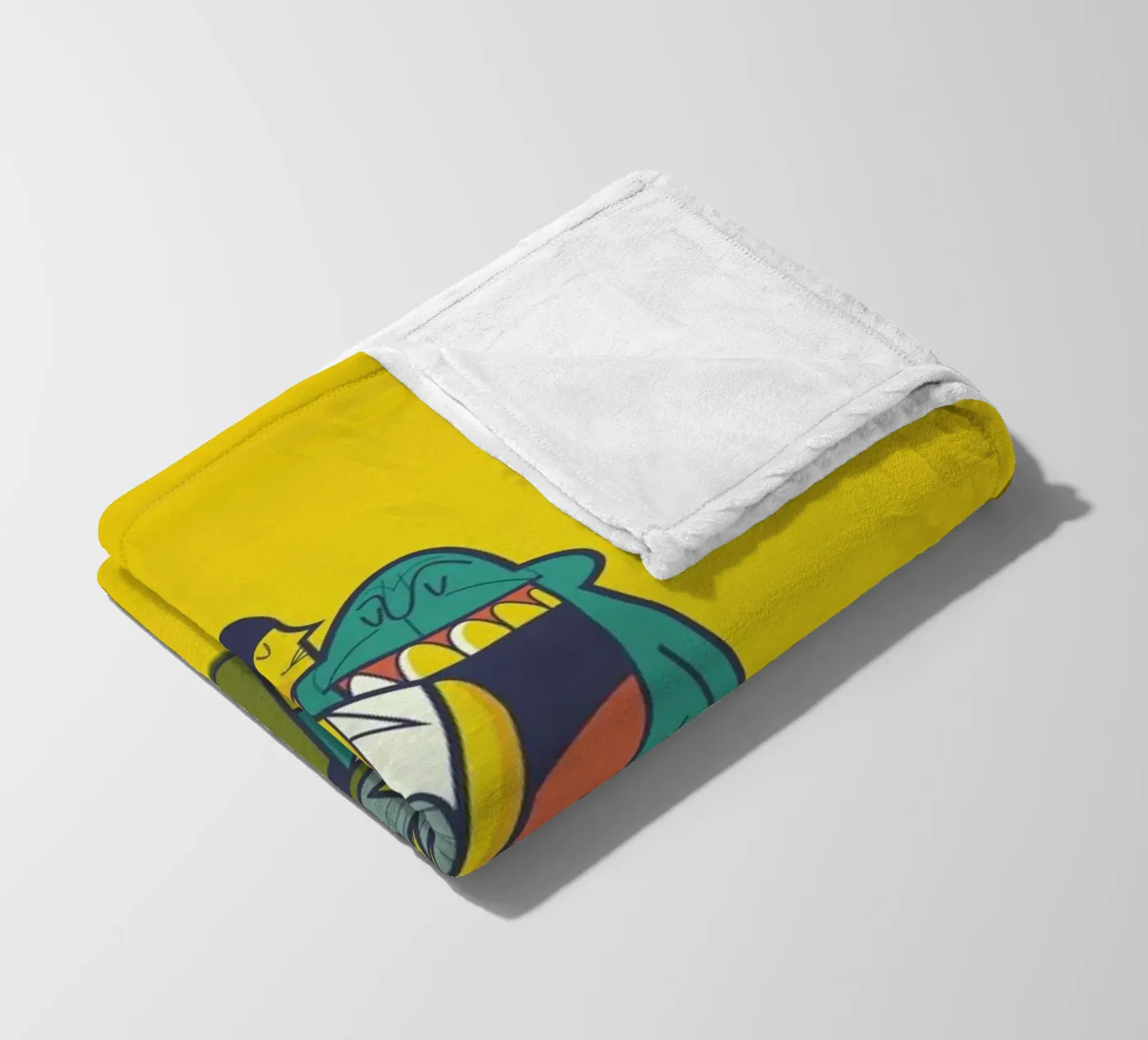 Ghost Fleecedecke von Ale Giorgini