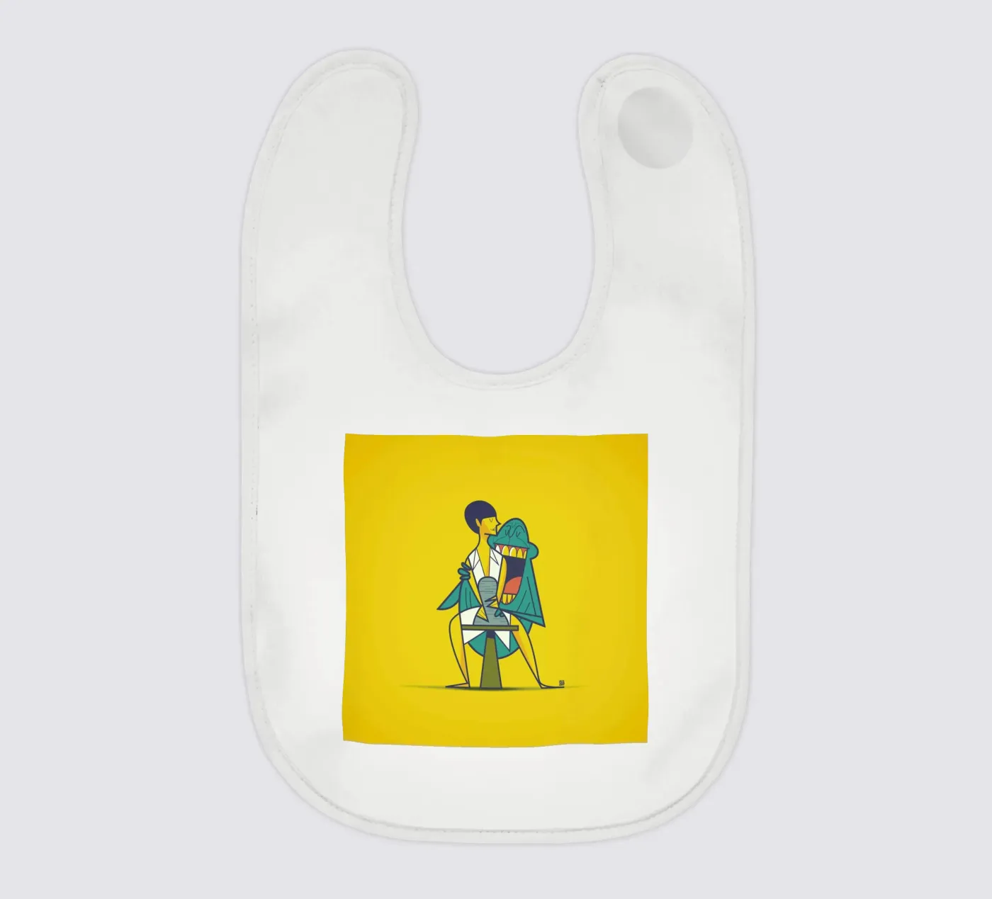 Ghost Babylätzchen von Ale Giorgini
