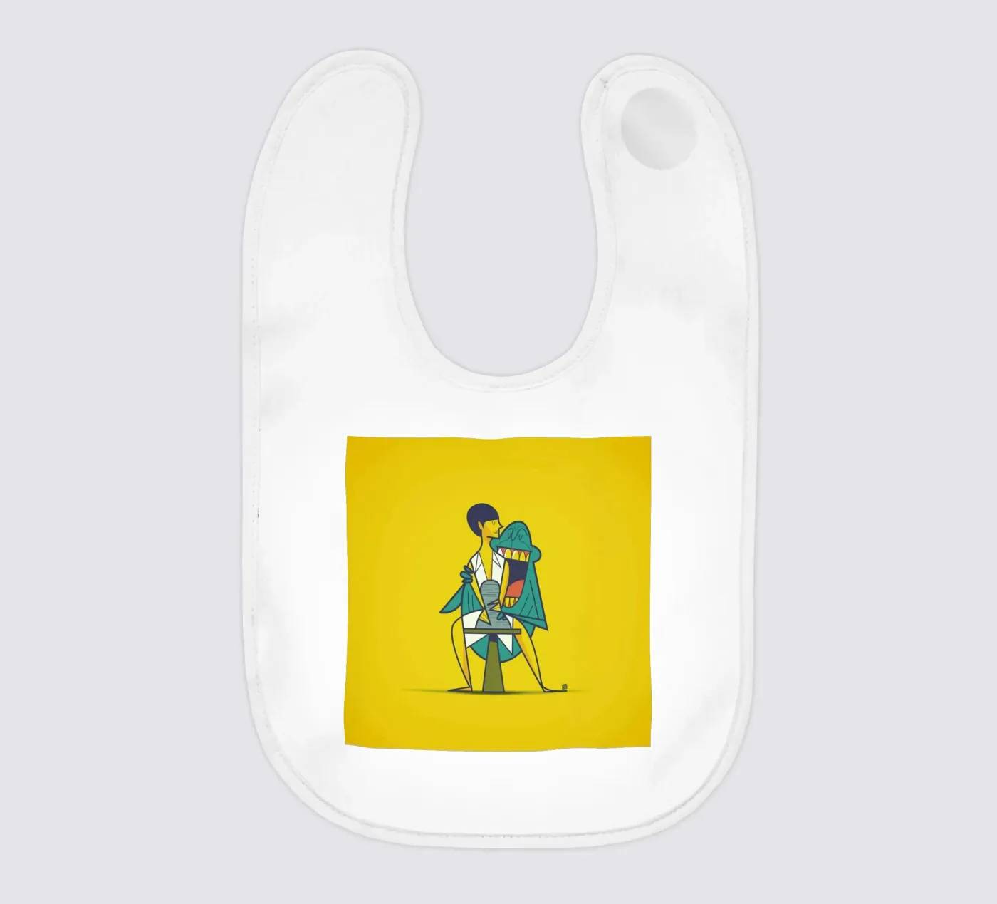 Ghost Babylätzchen von Ale Giorgini