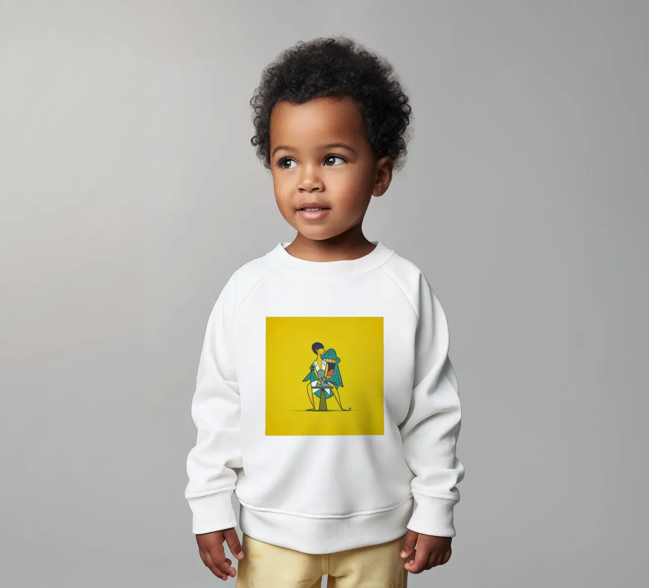 Ghost baby sweatshirt by Ale Giorgini