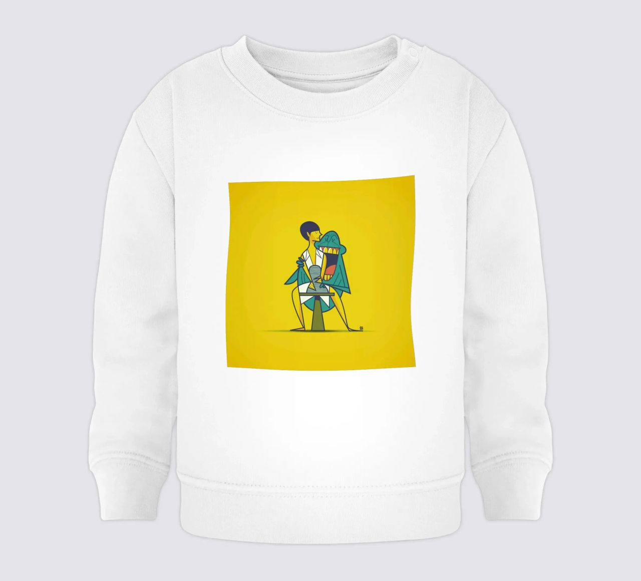 Ghost felpa neonato da Ale Giorgini