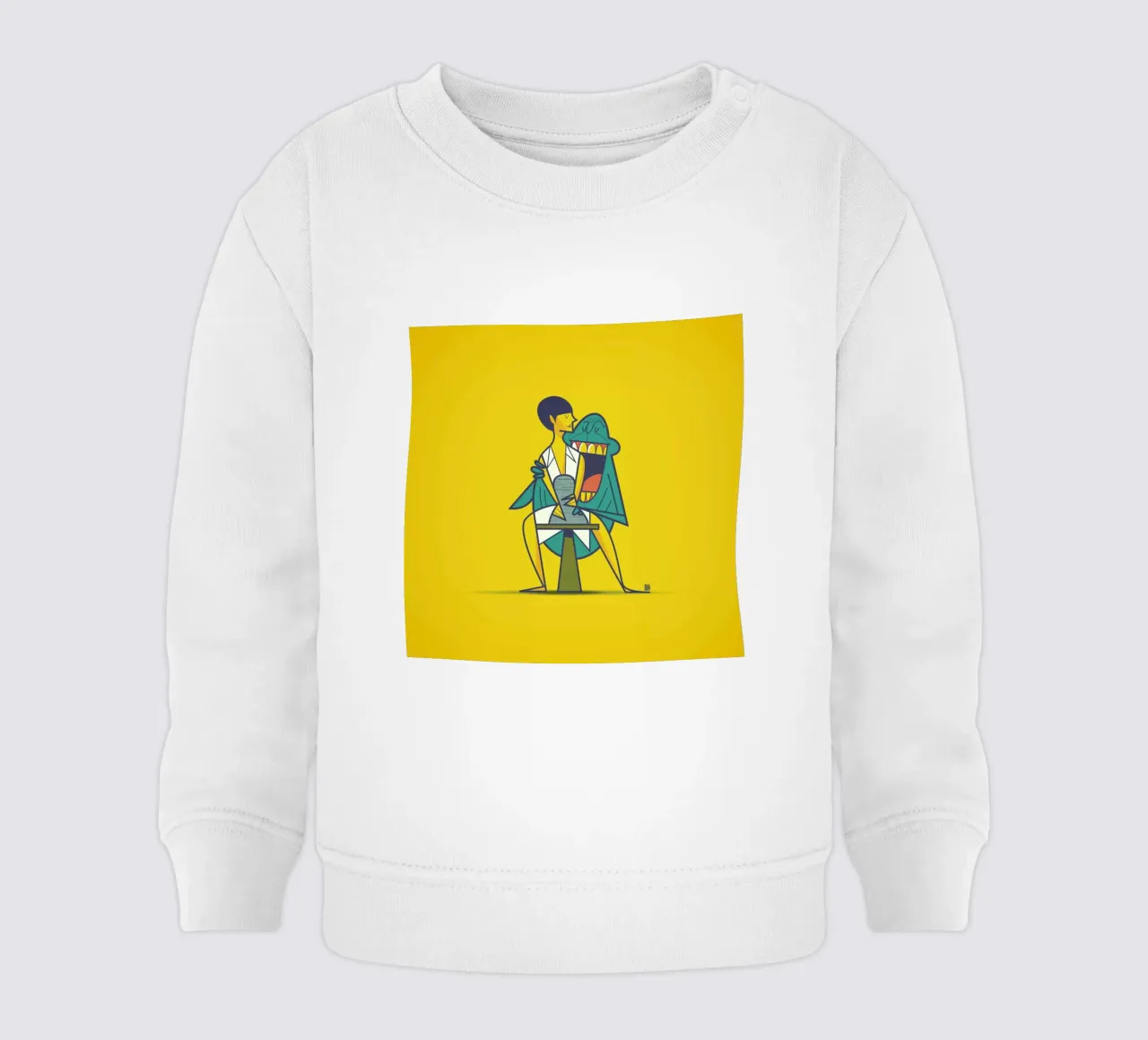 Ghost felpa neonato da Ale Giorgini