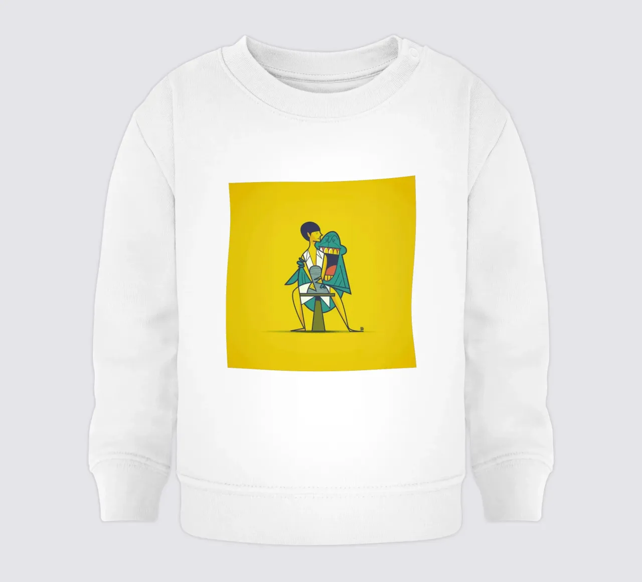 Ghost felpa neonato da Ale Giorgini