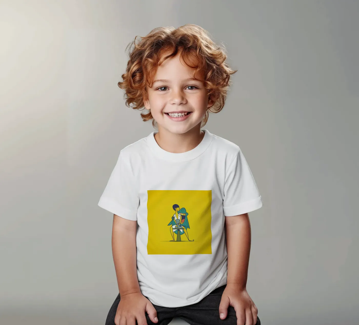 Ghost kinder t-shirt van Ale Giorgini