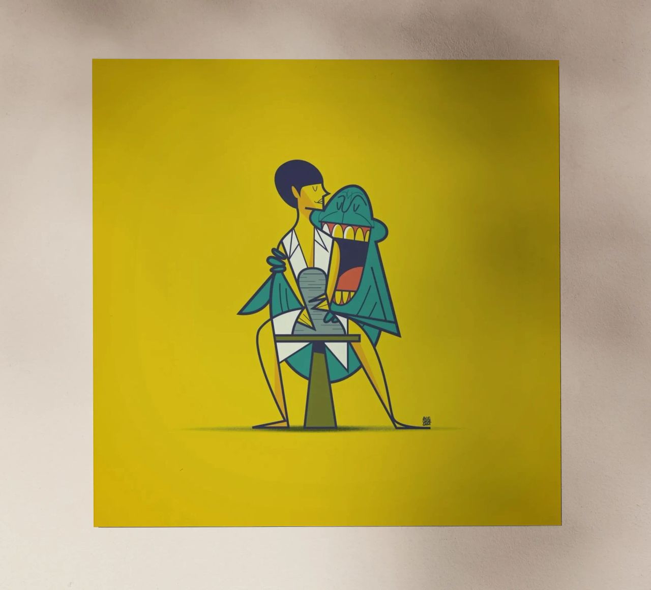 Ghost pellicola backlit da Ale Giorgini