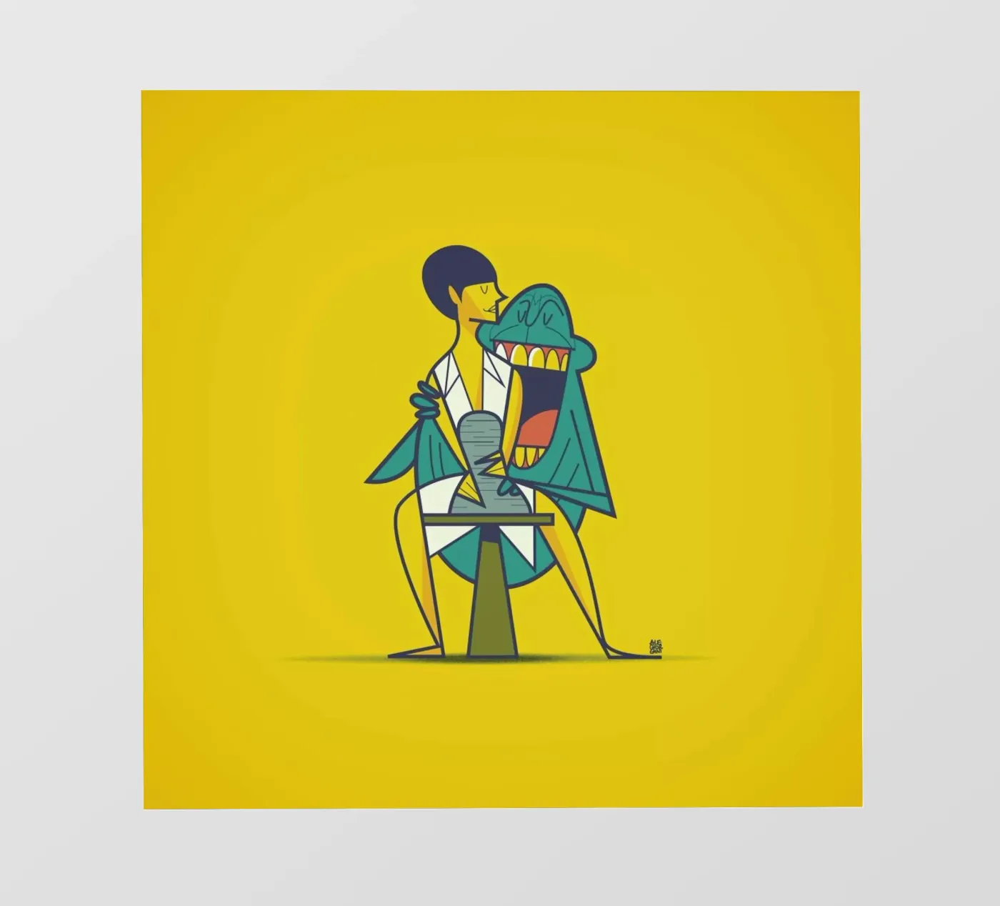 Ghost backlit folie van Ale Giorgini