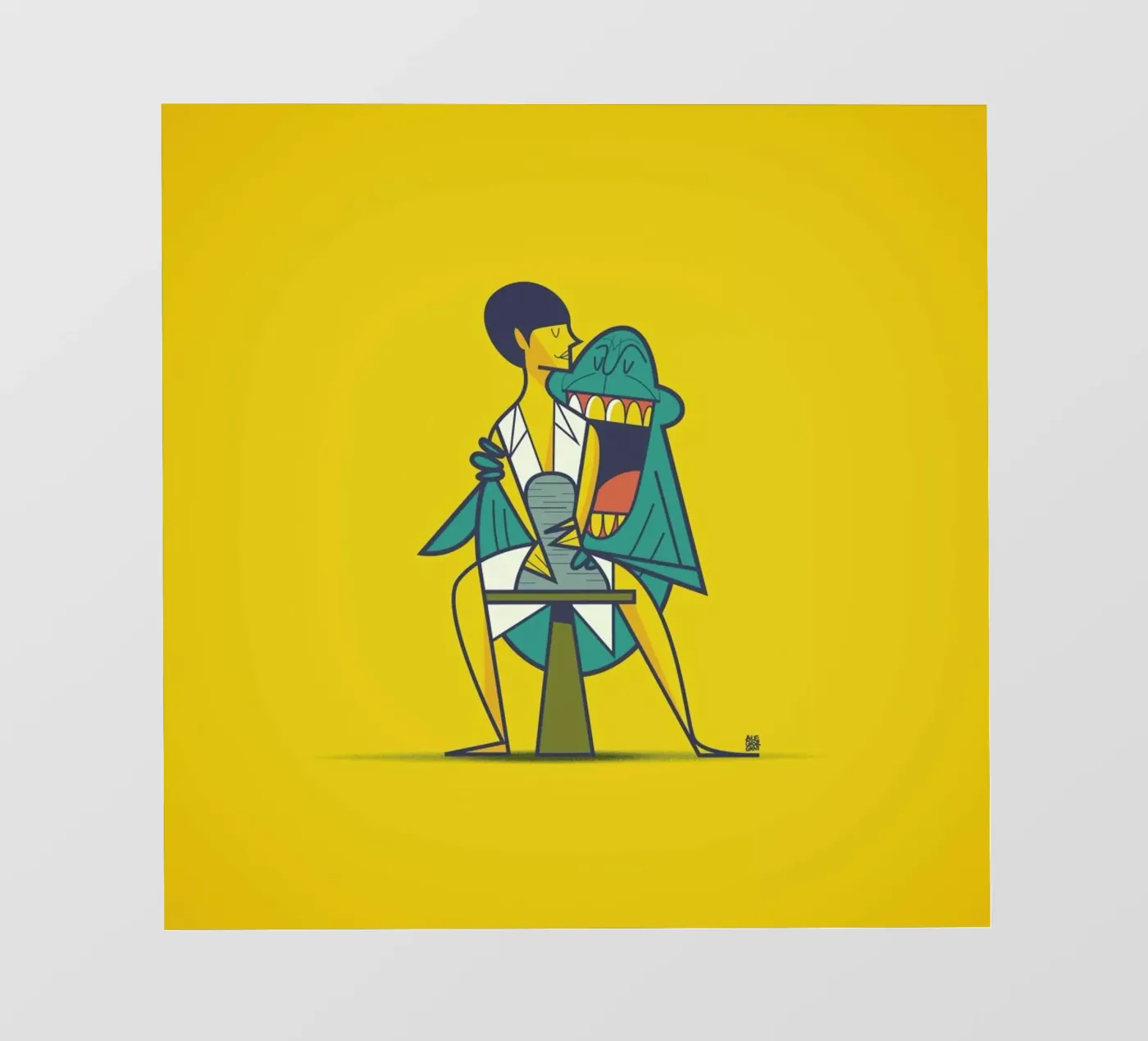 Ghost pellicola backlit da Ale Giorgini