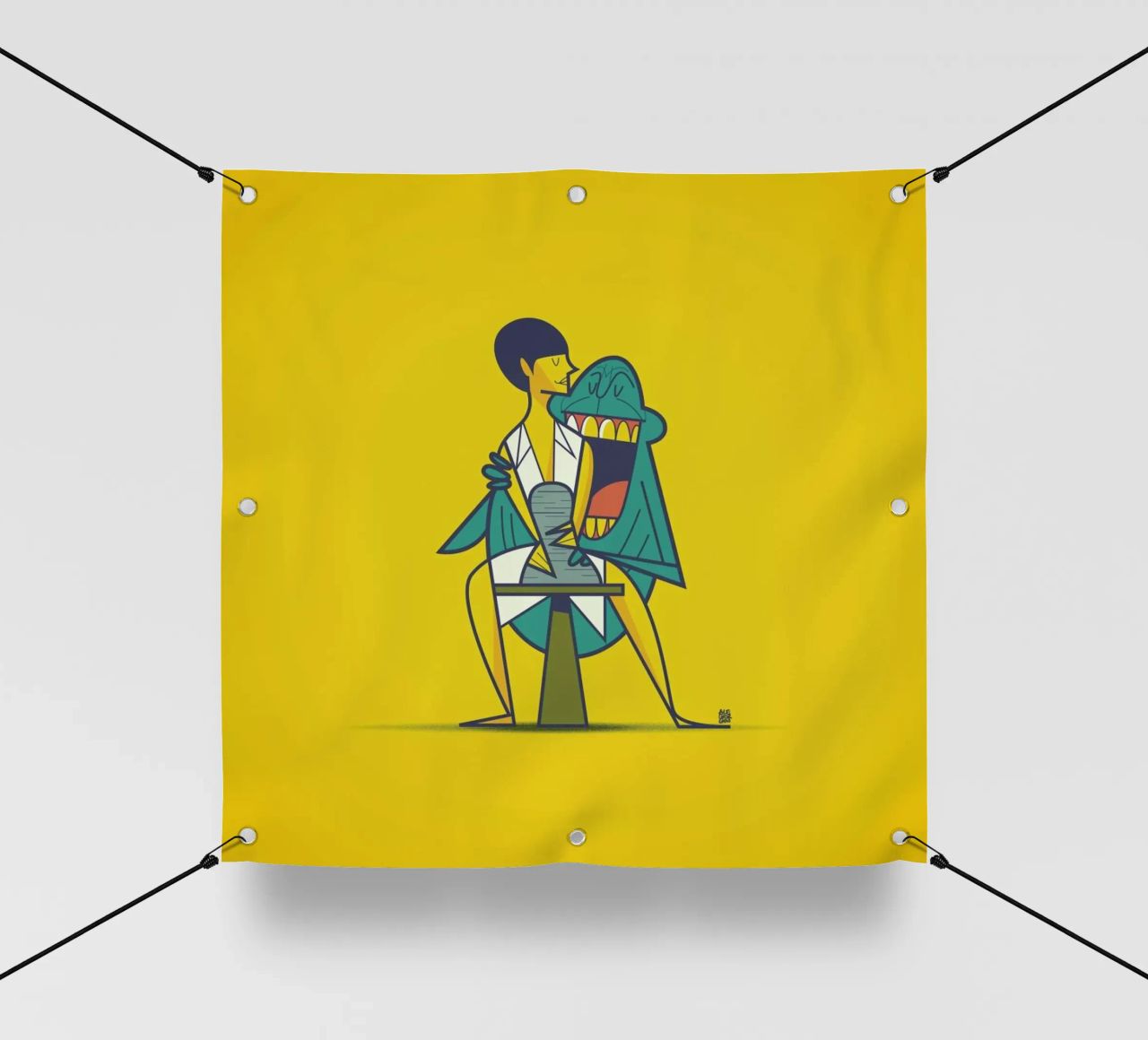 Ghost telo in pvc da Ale Giorgini
