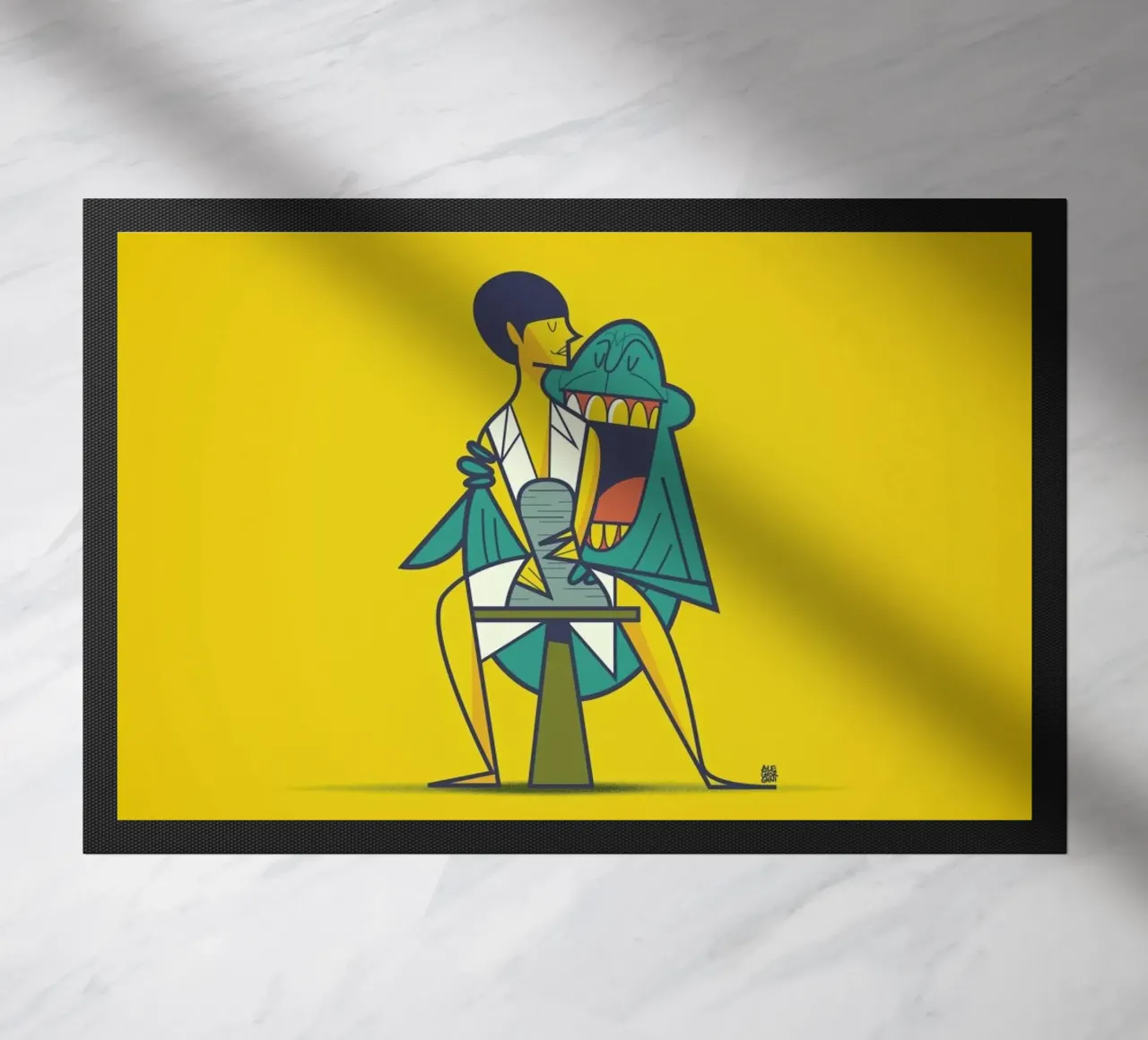 Ghost deurmat van Ale Giorgini