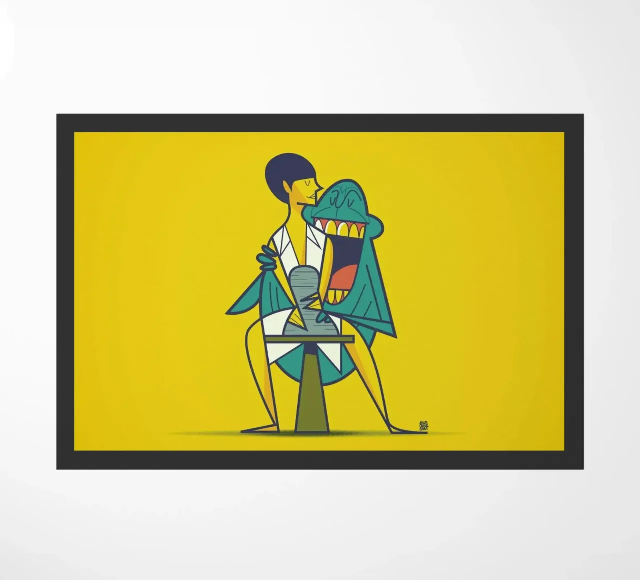 Ghost deurmat van Ale Giorgini