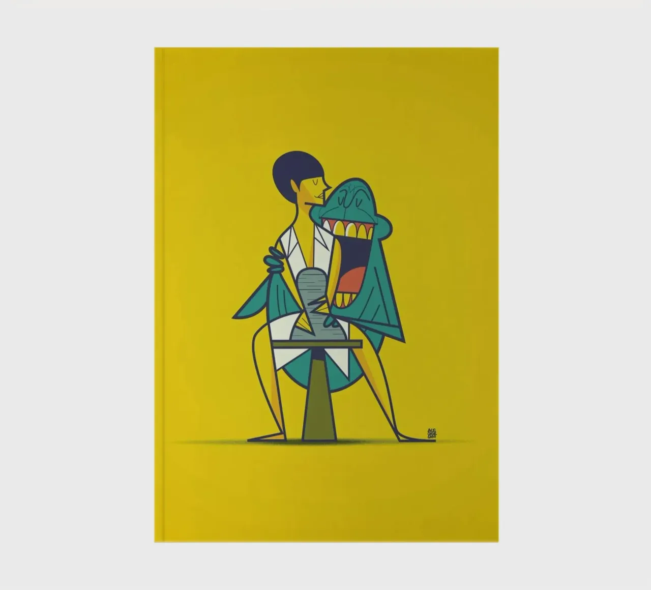 Ghost notebook by Ale Giorgini