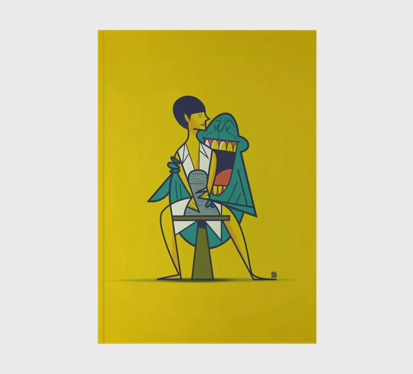 Ghost notebook by Ale Giorgini