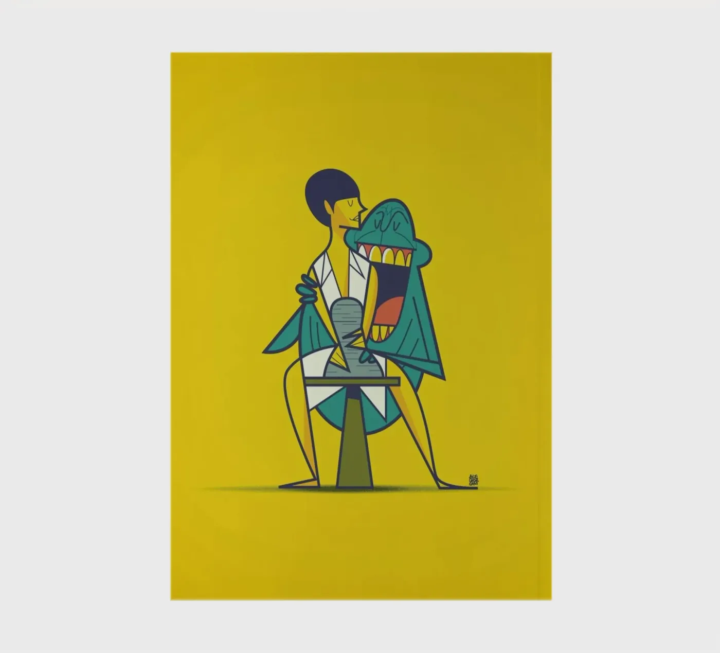 Ghost notebook by Ale Giorgini