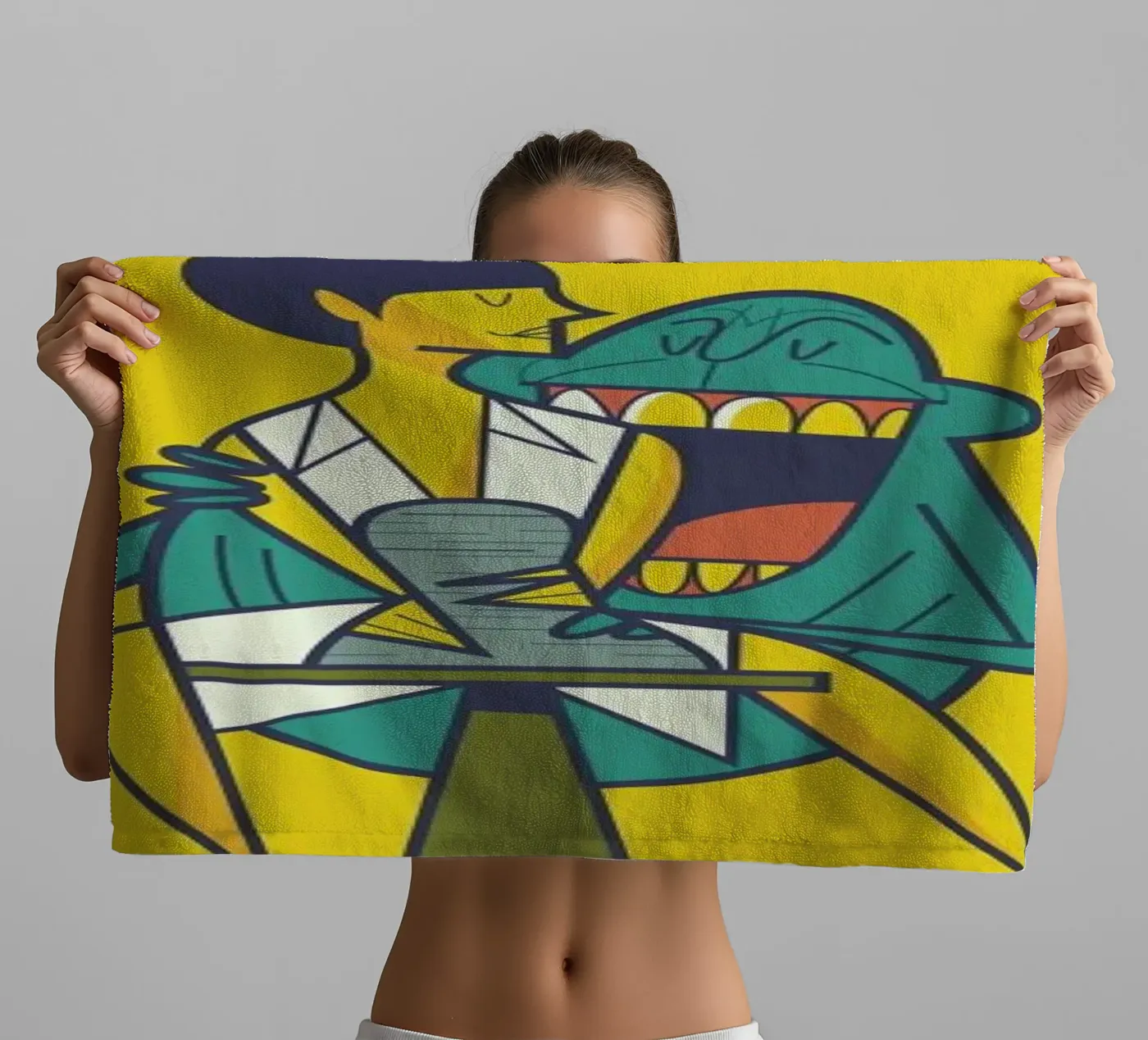 Ghost badhanddoek van Ale Giorgini