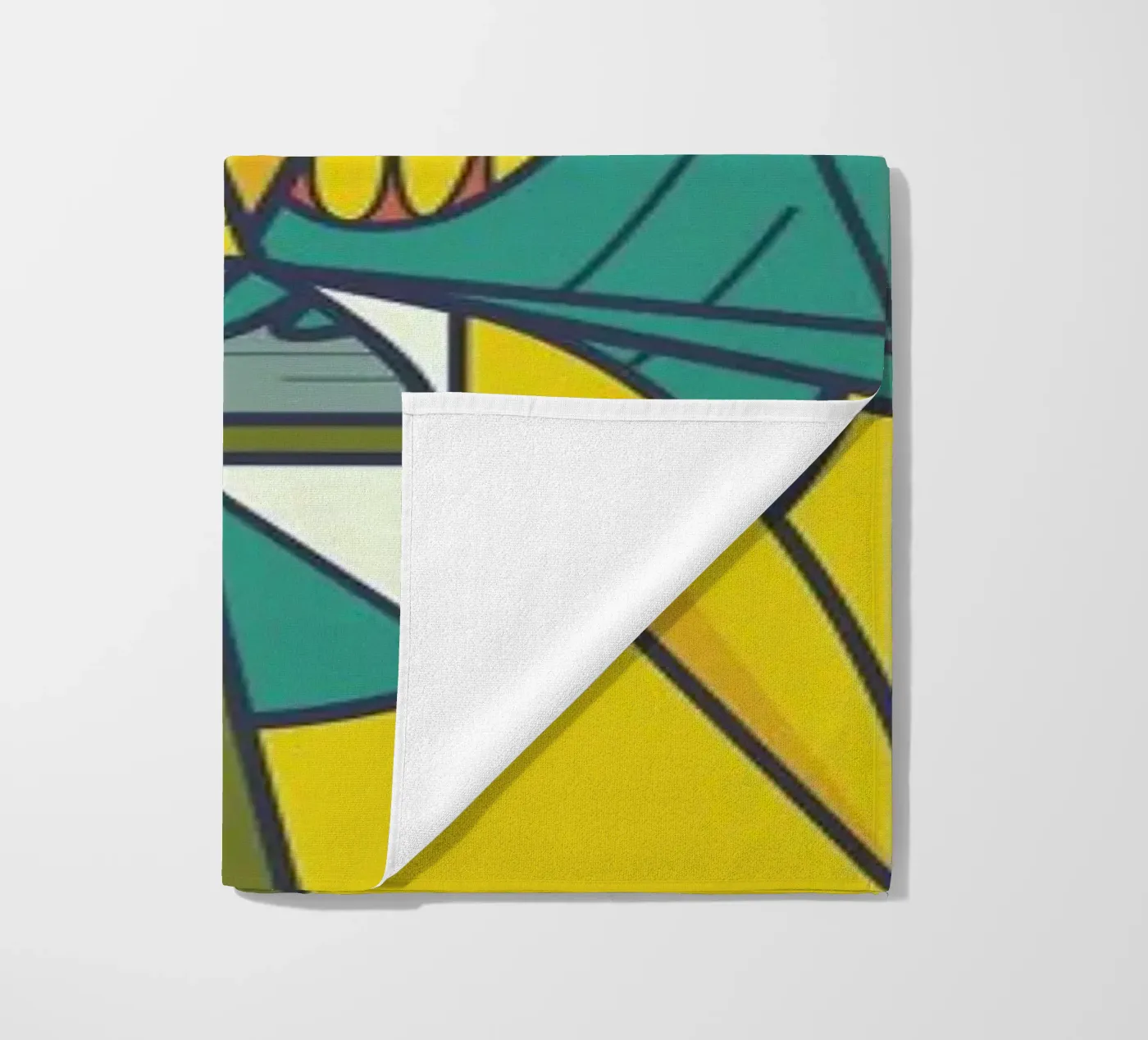 Ghost beach towel by Ale Giorgini