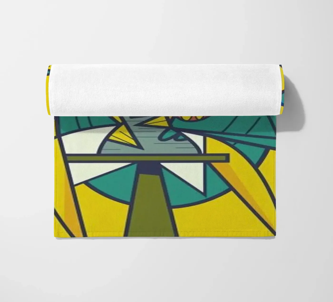 Ghost beach towel by Ale Giorgini