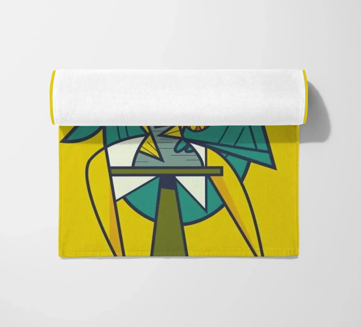 Ghost beach towel by Ale Giorgini