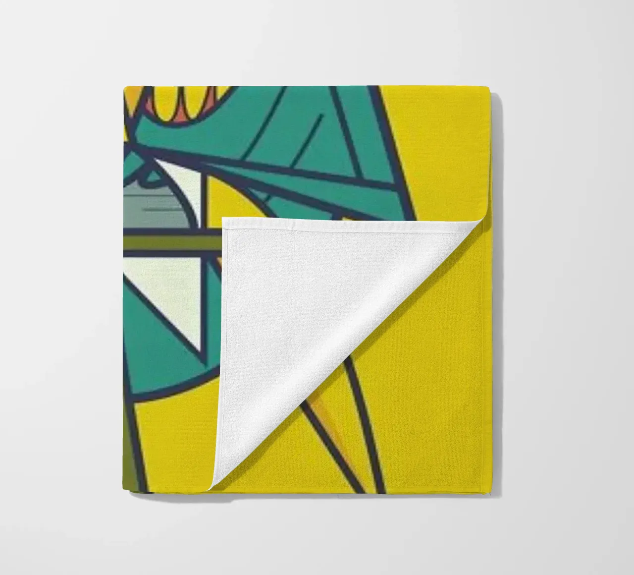 Ghost beach towel by Ale Giorgini