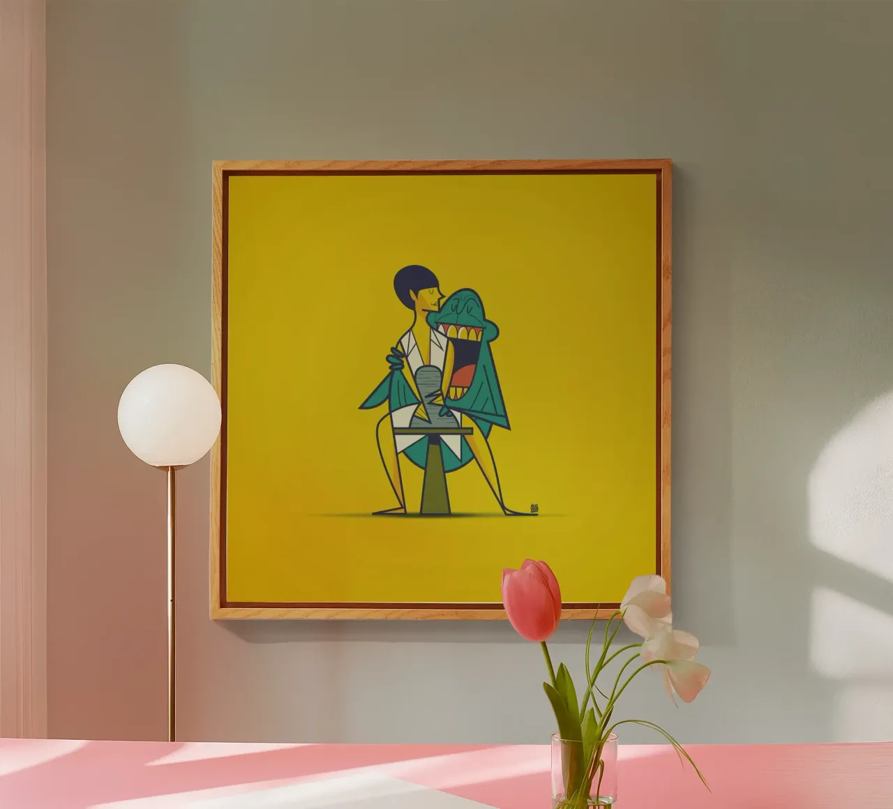 Ghost Acryl-Glas von Ale Giorgini