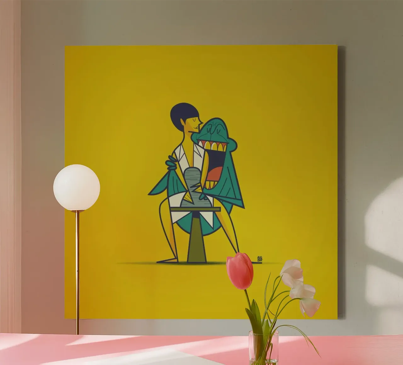 Ghost tela da Ale Giorgini