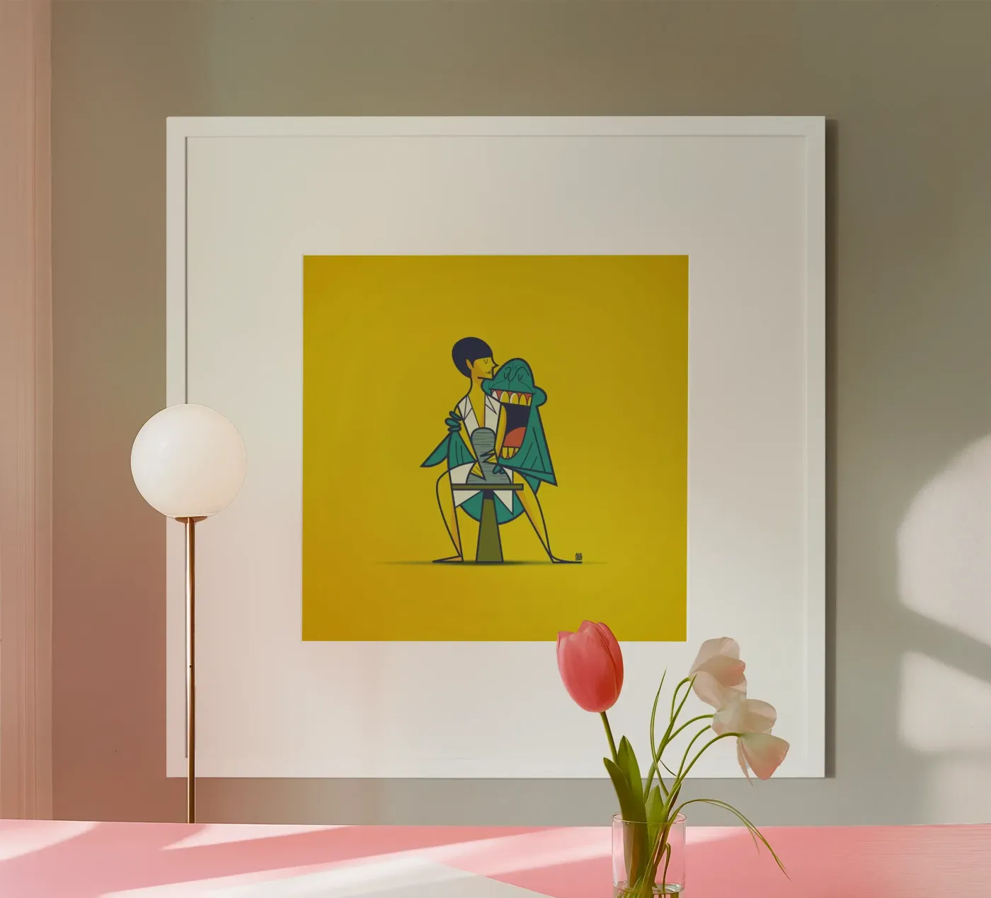 Ghost Poster von Ale Giorgini