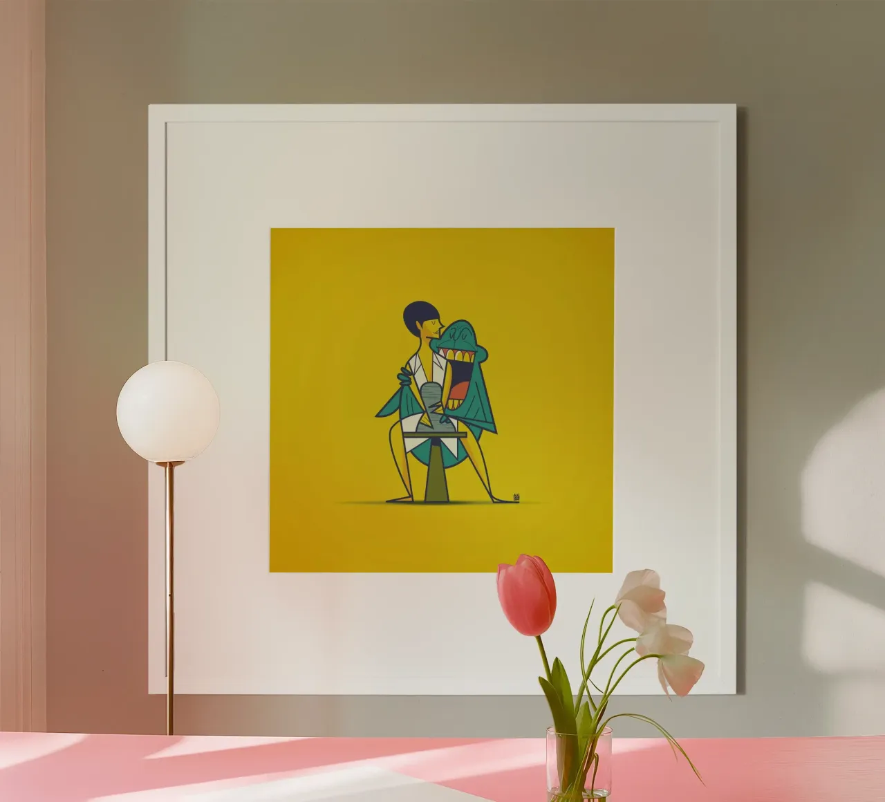 Ghost poster by Ale Giorgini