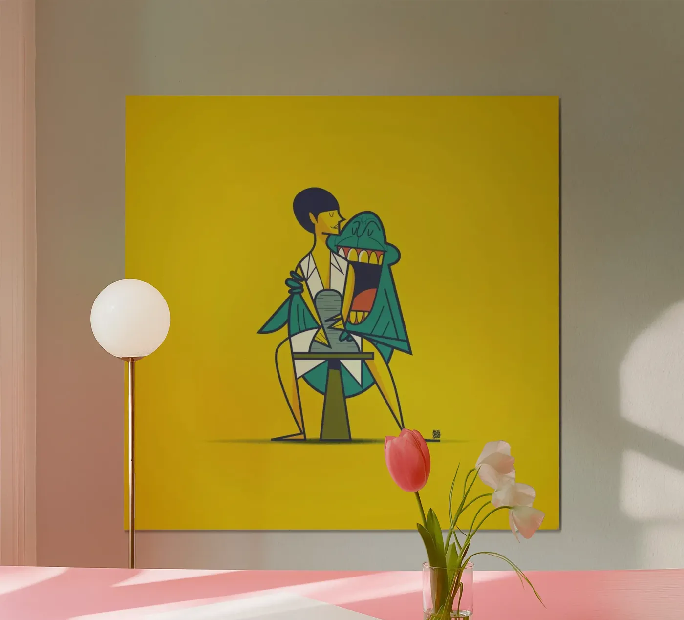 Ghost Poster von Ale Giorgini