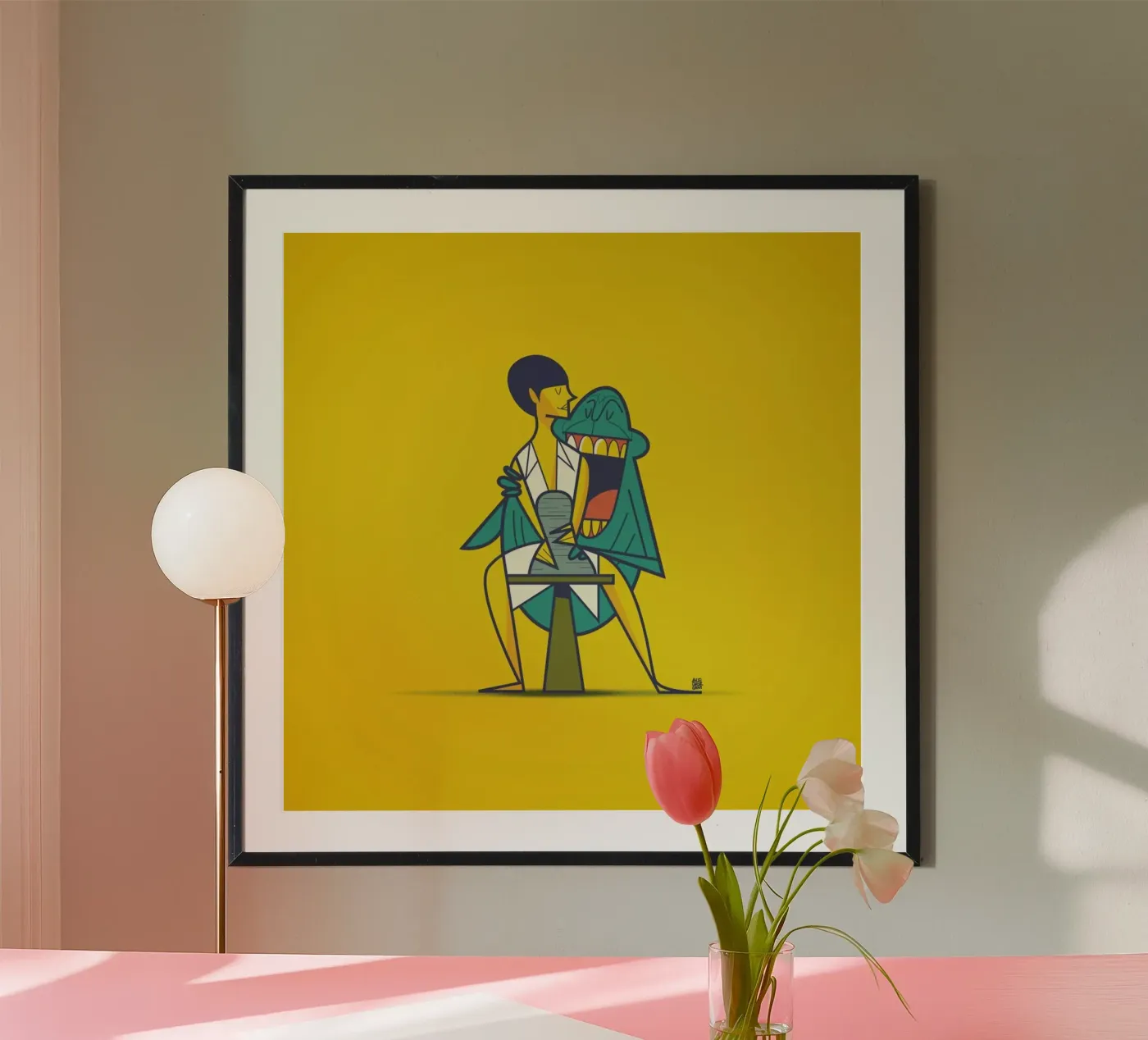 Ghost Poster von Ale Giorgini