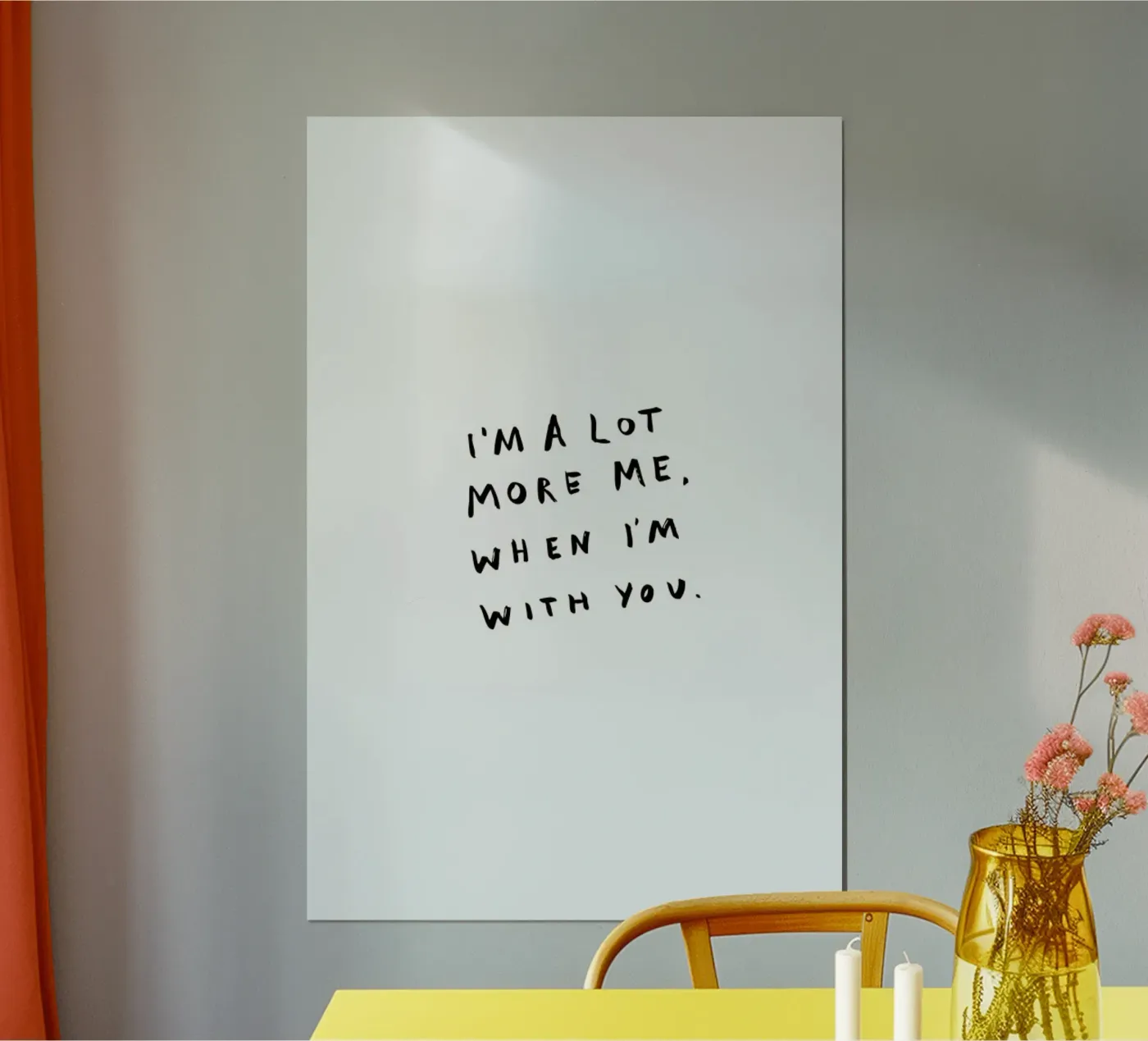 More Me poster van typealive