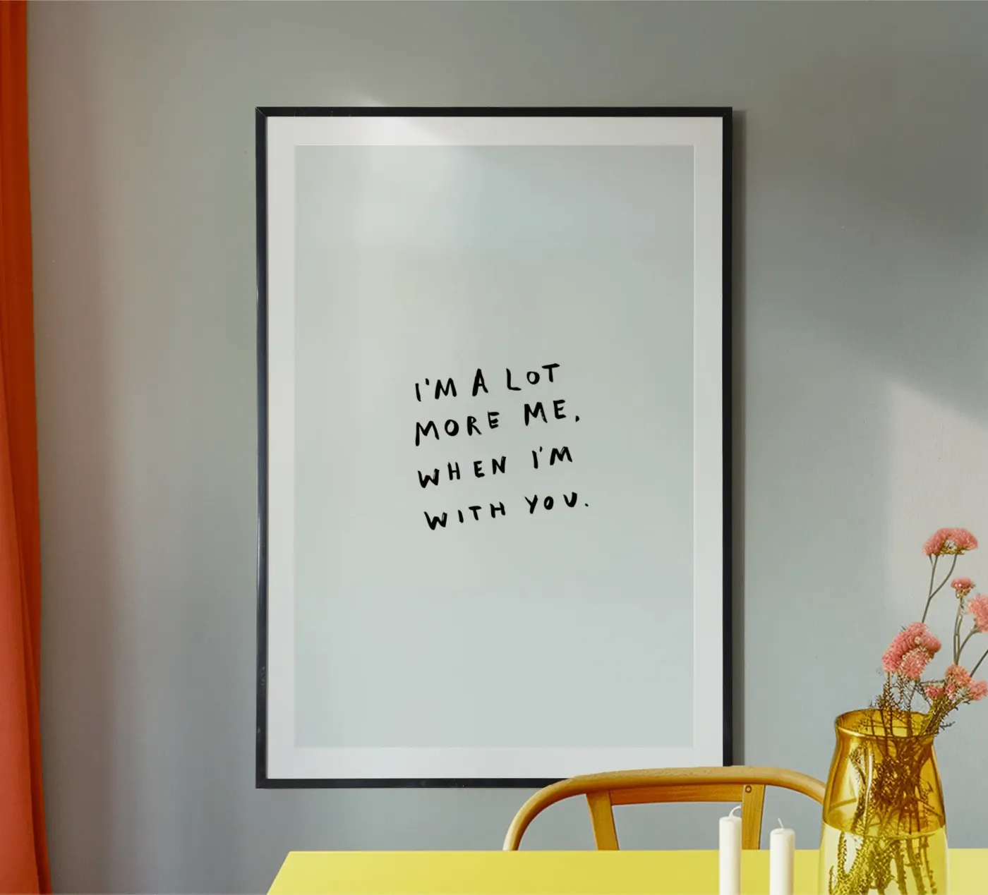 More Me poster van typealive