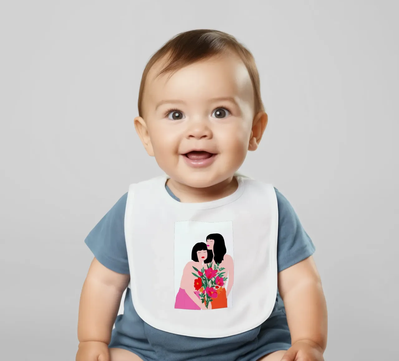 Spring Goddess bavaglino da Céleste Wallaert