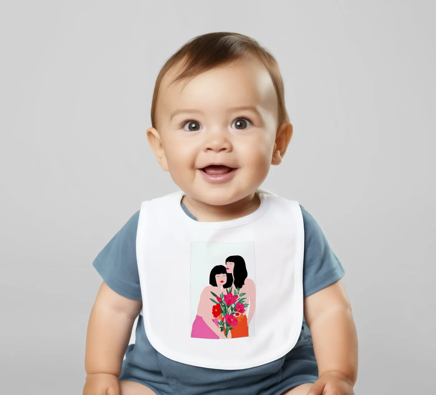 Spring Goddess bavaglino da Céleste Wallaert