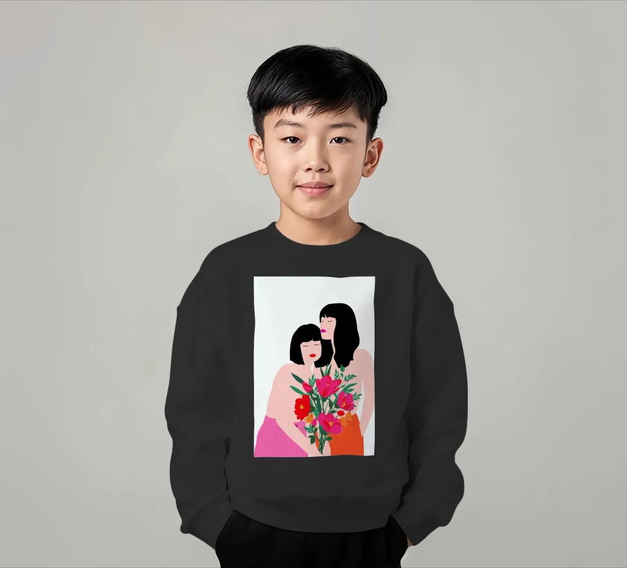 Spring Goddess felpa bambino da Céleste Wallaert