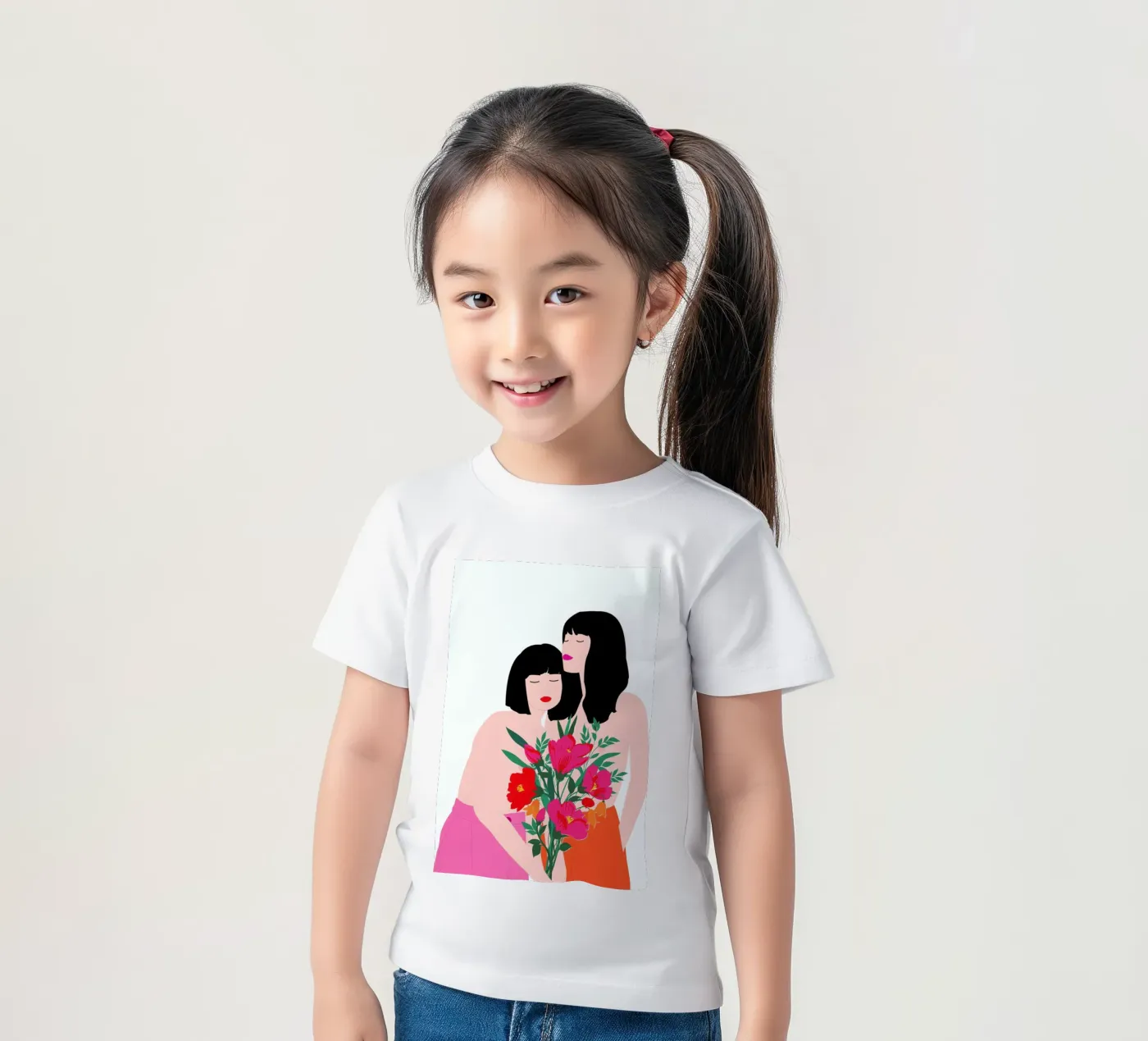 Spring Goddess kinder t-shirt van Céleste Wallaert