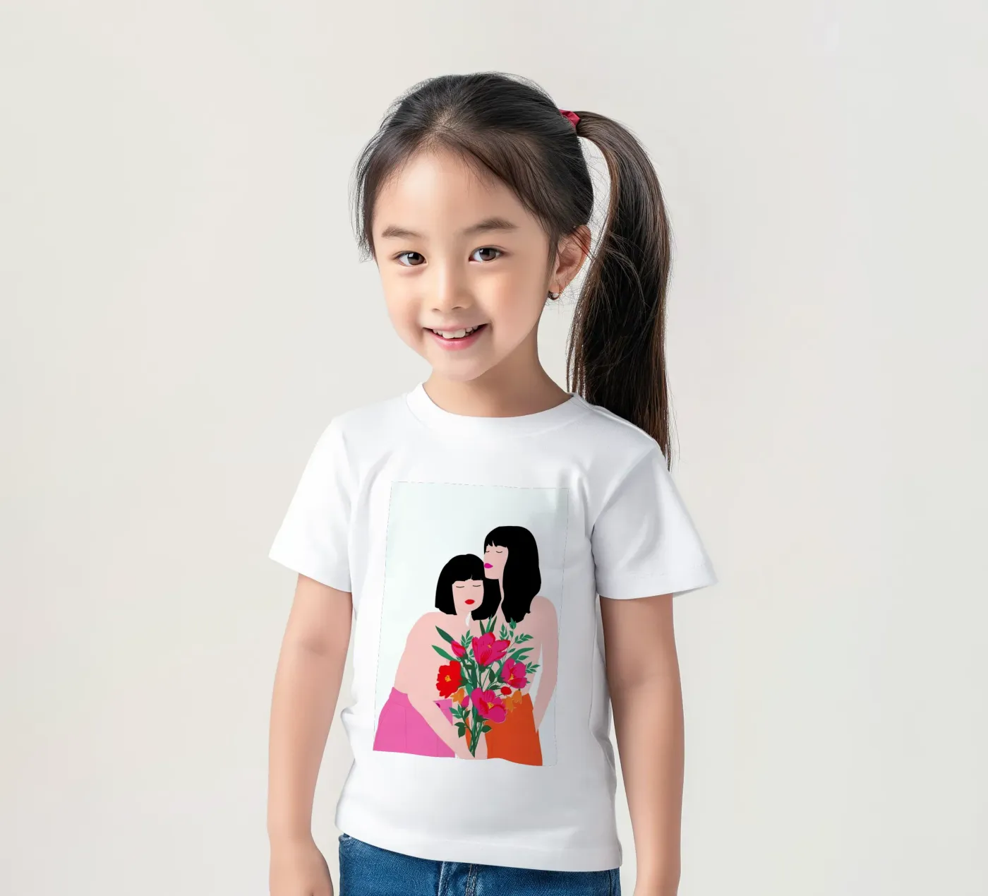 Spring Goddess kinder t-shirt van Céleste Wallaert