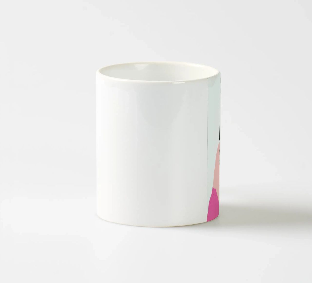 Spring Goddess tazza in ceramica da Céleste Wallaert