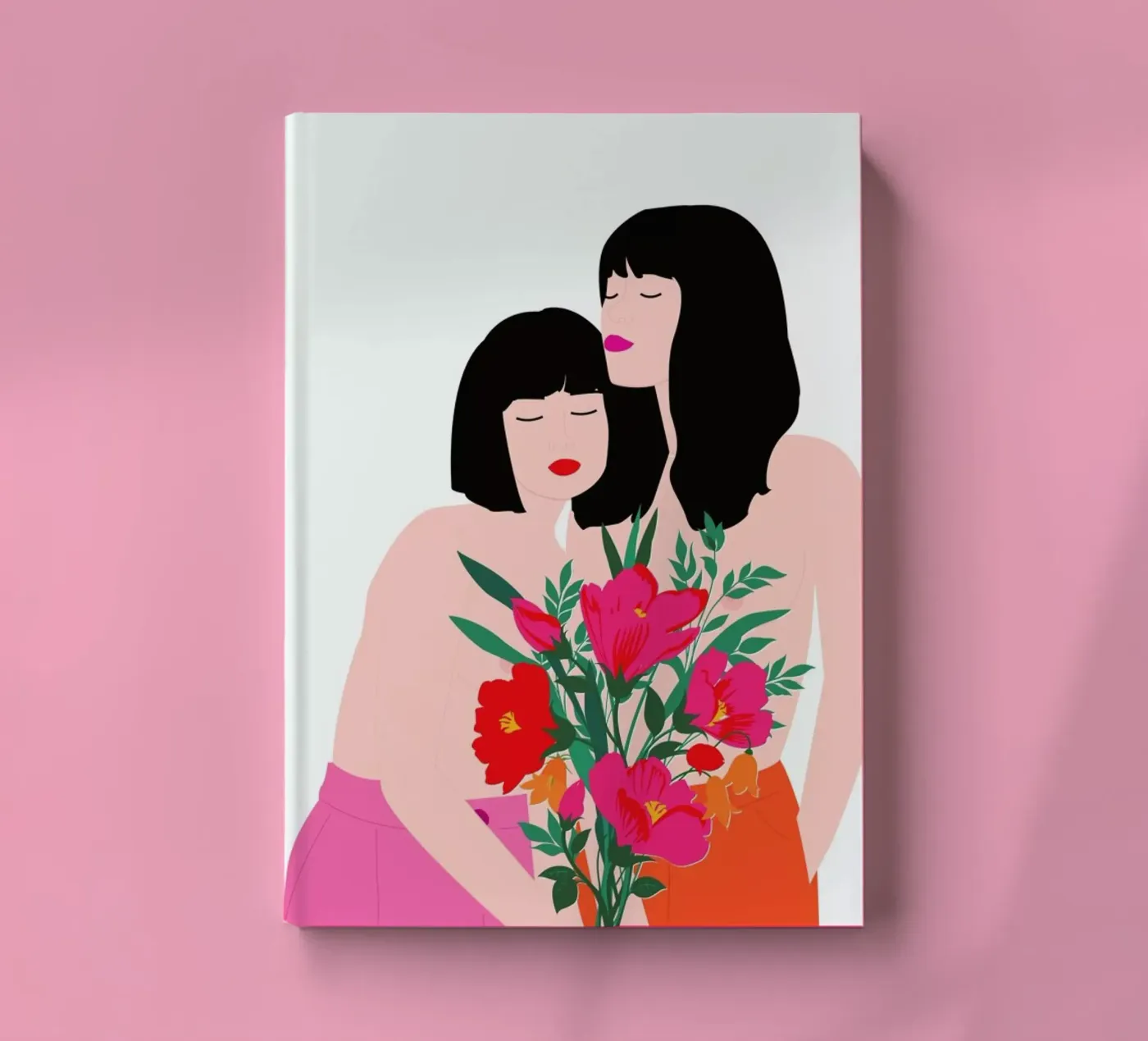 Spring Goddess notebook by Céleste Wallaert