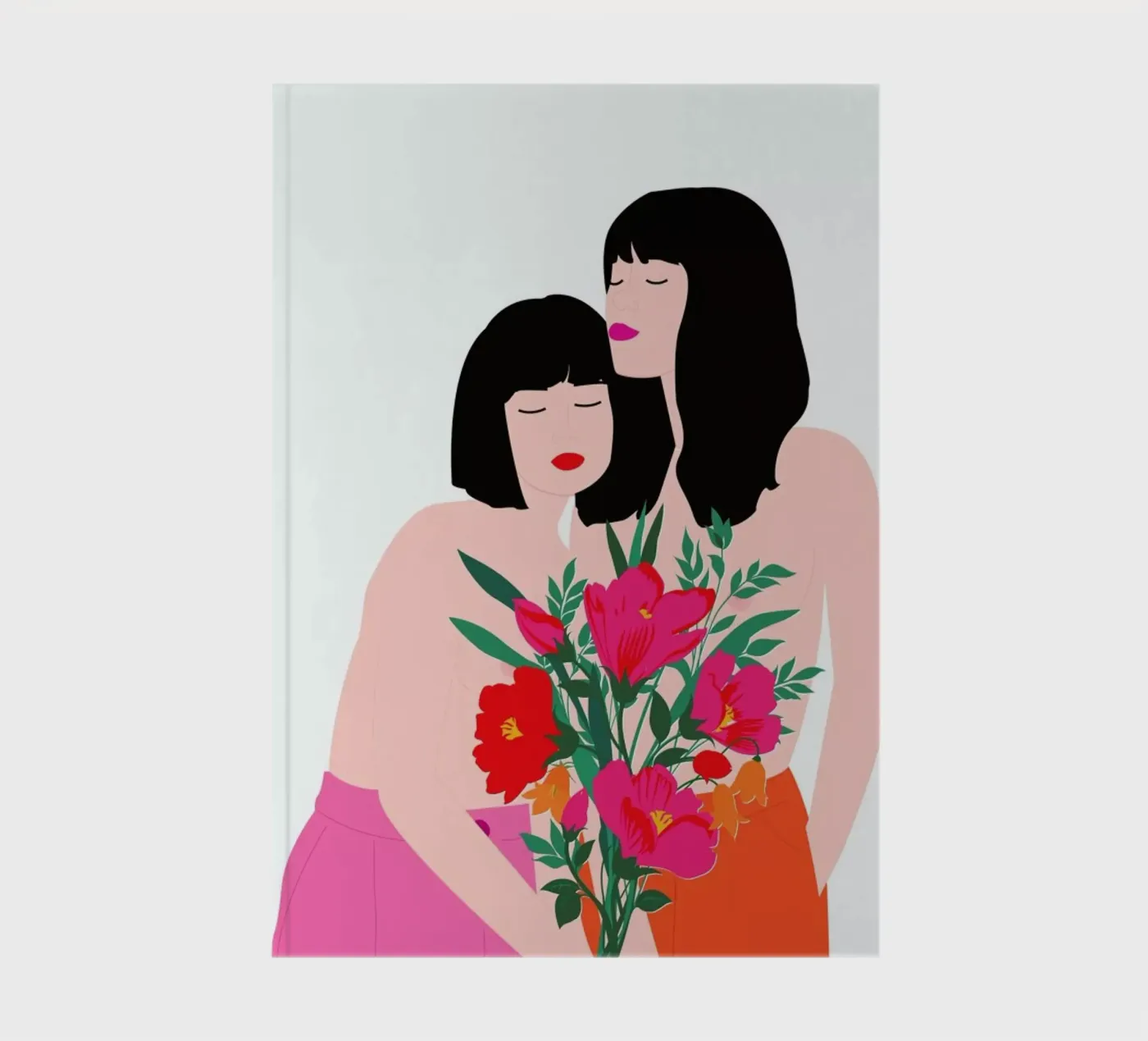 Spring Goddess notebook by Céleste Wallaert