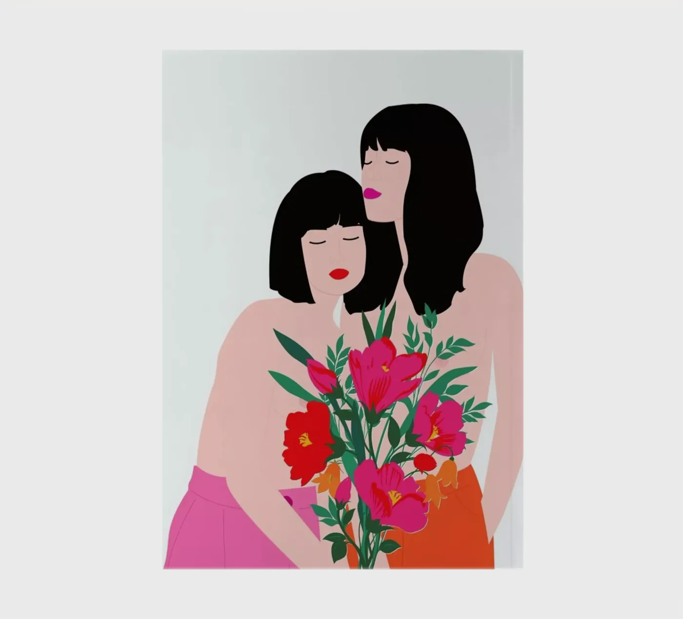 Spring Goddess notebook by Céleste Wallaert