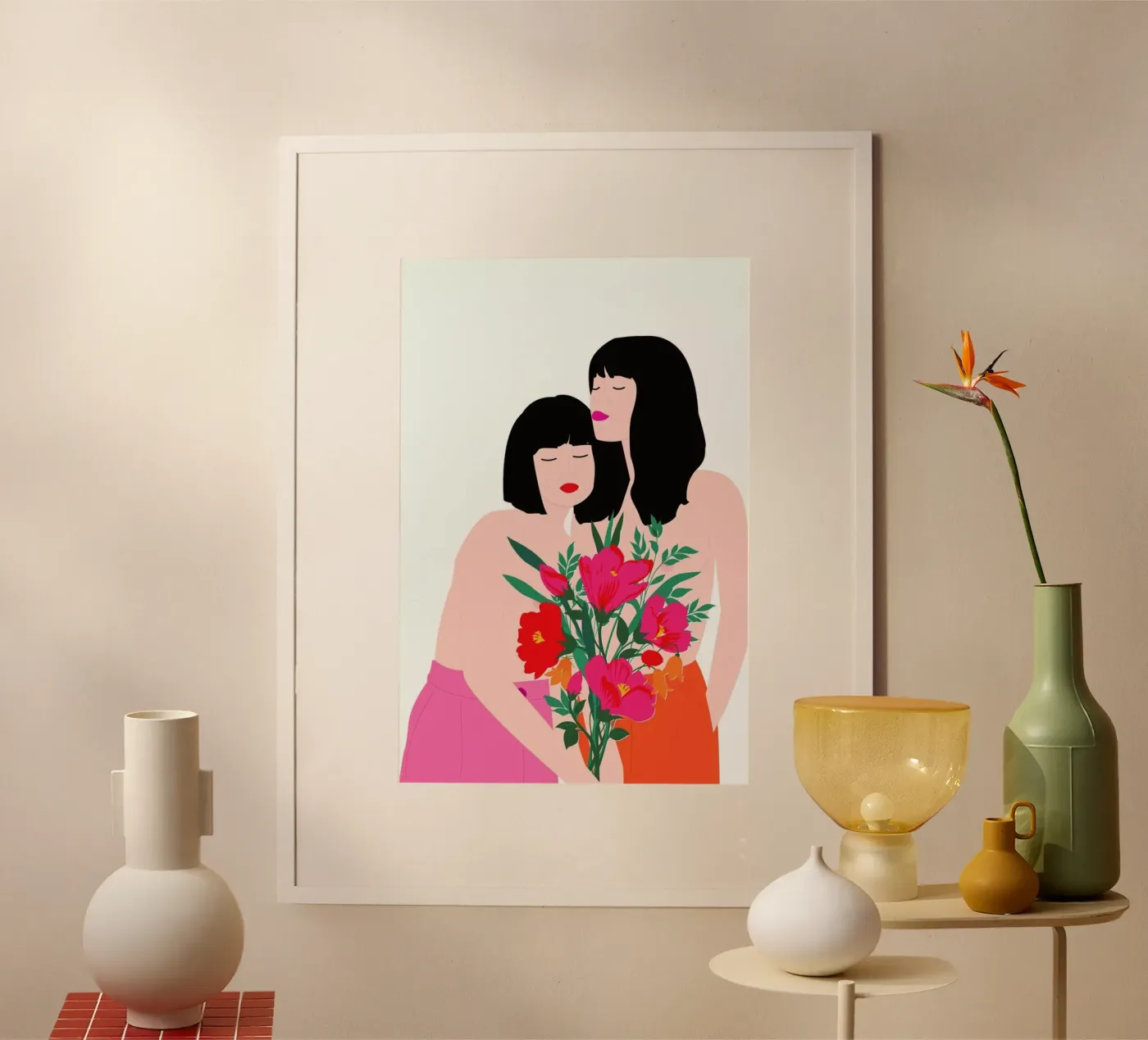 Spring Goddess poster da Céleste Wallaert