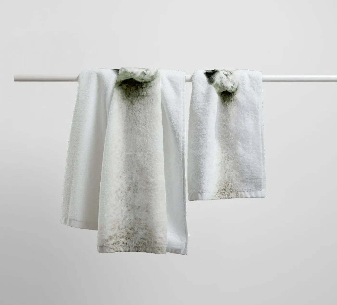 Flame I badhanddoek van Victoria Frost